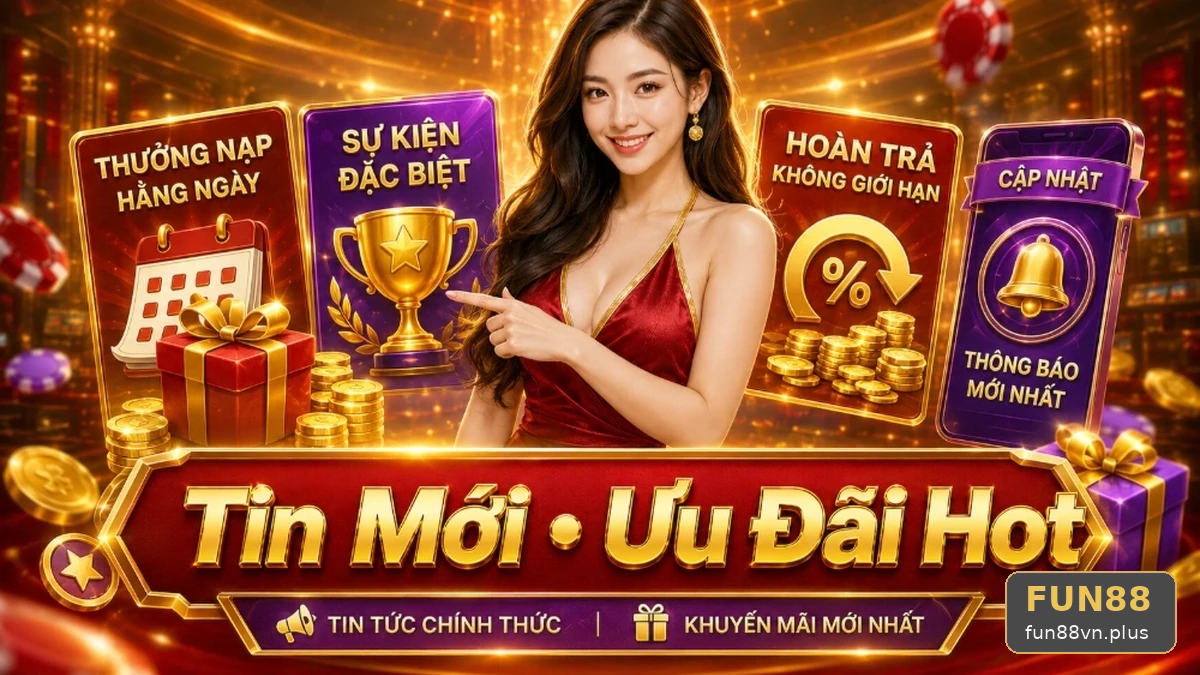 Lật Từng Lớp Ảnh Ưu Đãi FUN88 Đến Khi Rõ Điều Kiện Nhận Thưởng