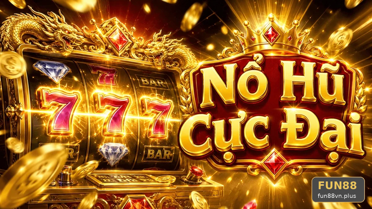 Vệt sáng jackpot trên màn hình slot FUN88: Kinh nghiệm đọc cảnh nổ hũ