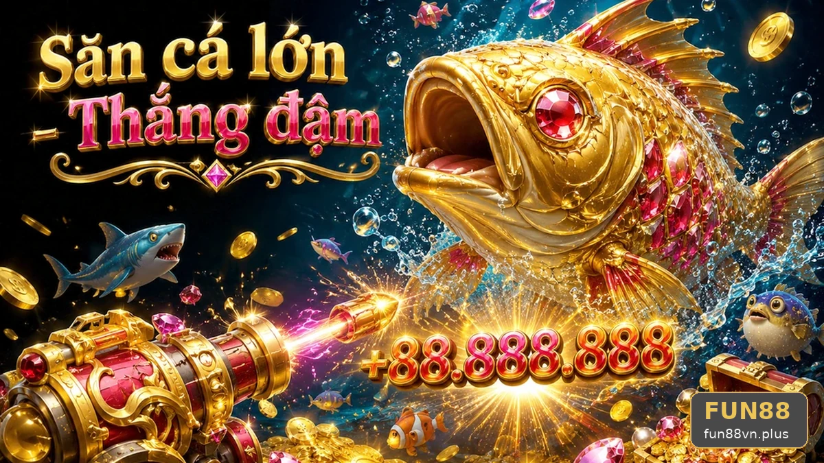 Cơ Chế Rương Thưởng Bắn Cá Săn Thưởng FUN88 Trên fun88vn.plus