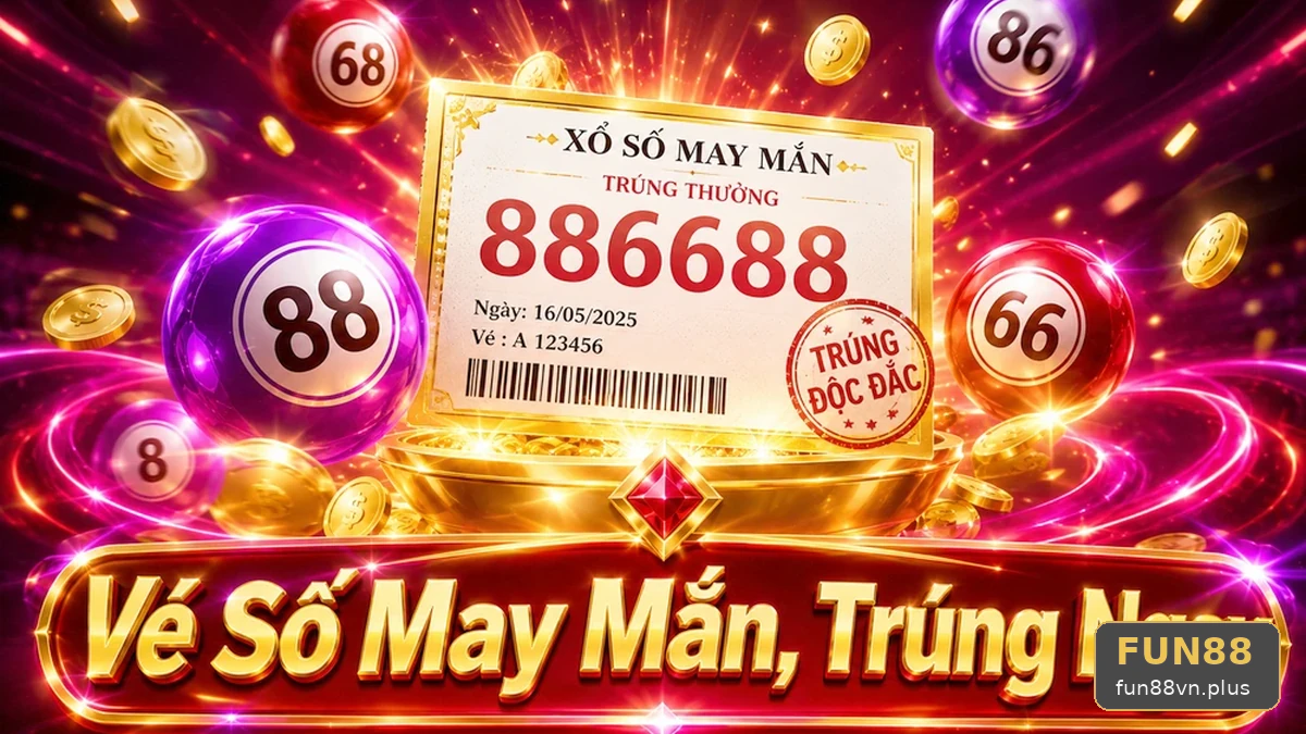 Xổ Số FUN88 Tại fun88vn.plus: Đọc Chi Tiết Giao Diện Vé Số, Kết Quả Và Cách Kiểm Tra Thông Tin – Góc Nhìn Mở Rộng Phân Biệt Thống Kê Lịch Sử Với Khả Năng Dự Đoán Tương Lai
