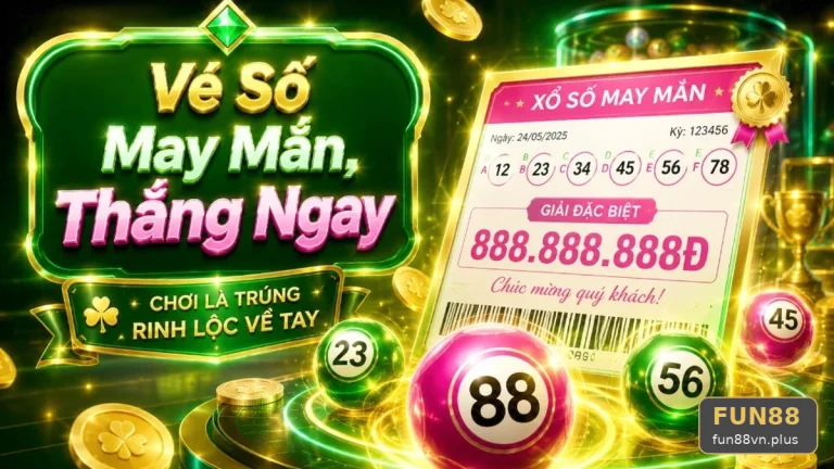 Xổ Số FUN88 Tại fun88vn.plus: Đọc Chi Tiết Giao Diện Vé Số, Kết Quả Và Cấu Trúc Giải Thưởng – Góc Nhìn Mở Rộng Từ Cuộc Kiểm Tra Thực Tế