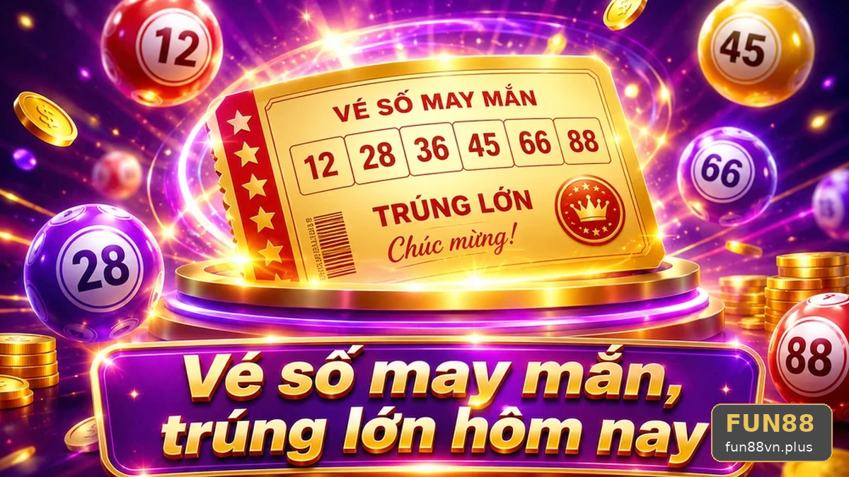 Xổ Số FUN88 Tại fun88vn.plus: Đọc Chi Tiết Giao Diện Vé Số Và Kết Quả – Góc Nhìn Mở Rộng Về Cấu Trúc Giải Thưởng, Điều Kiện Nhận Thưởng